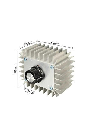 Electroon Ac 220v 5000w Motor Dimmer Hız Kontrol Kartı