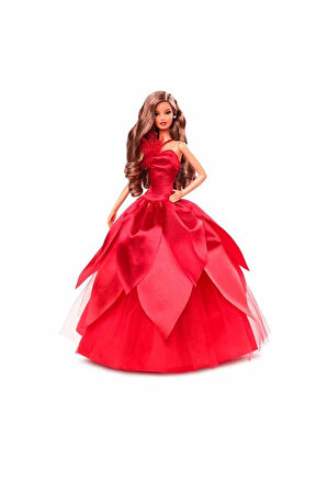 Barbie 2022 Mutlu Yıllar Bebeği Hby05 Kumral Oyuncak Yılbaşı Barbie Bebeği 2023 Yılbaşı Barbie