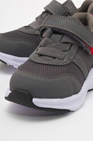 mnpc Unisex Çocuk Gri Günlük Spor Ayakkabı