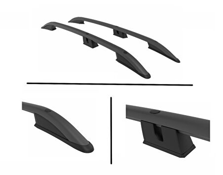 ECOSPORT TAVAN ÇİTASI ARACA ÖZEL 2013 2014 2015 2016 2017 2018 2019 2020 2021 2022 2023 SİYAH