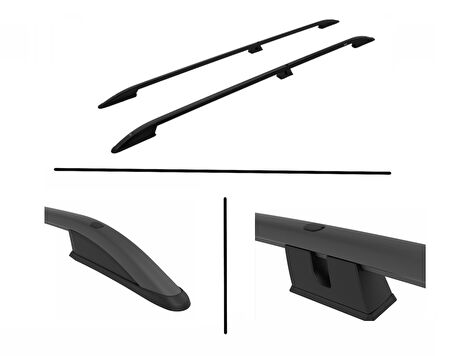 CUSTOM TAVAN ÇİTASI PORTBAGAJ UZUN ŞASE SİYAH 2012 2013 2014 2015 2016 2017 2018 2019 2020 20-21-22-23