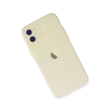 Apple iPhone 12 Kılıf Puma Silikon - Gold