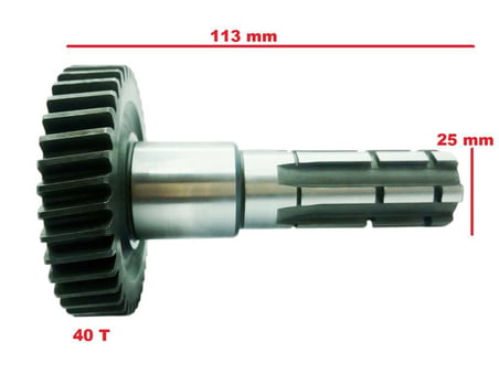 Şanzıman Çıkış Dişlisi ATV Cazador 200 cc // 40T - 113 mm