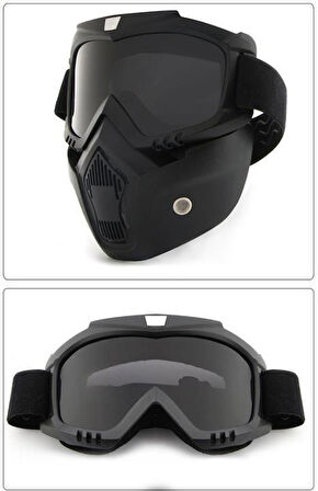 JET KASK MASKESİ SİYAH
