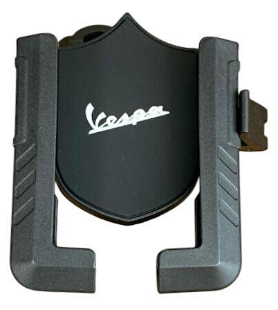 VESPA - AYNA BAĞLANTILI TELEFON TUTUCU YANDAN KİTLEMELİ (TİTREŞİM MODÜLLÜ)