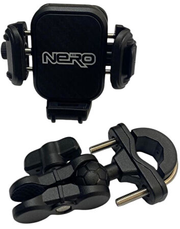 NERO - ( 909 ) GİDON BAĞLANTILI TELEFON TUTUCU YANDAN KİTLEMELİ (TİTREŞİM MODÜLLÜ)