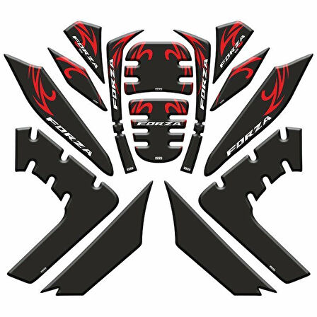 TANK PAD SET FORZA  2021 - 2024