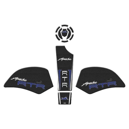 TANK PAD SET TVS APACHE RTR 200 2022 - 2025