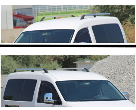 Caddy Uzun Şase Portbagaj Tavan Çitası Gri 2011 2012 2013 2014 2015 2016 2017 2018 2019 2020 