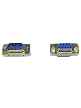 RS323 Seri Erkek to Dişi Konnektör Terminal Direnç Terminatörü DB9 120 Ohm