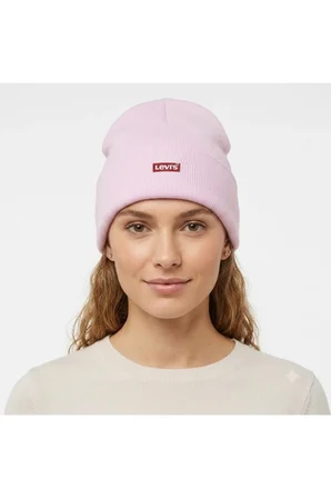 ® Yazılı unisex pembe Bere - aPembe / Tek Ebat