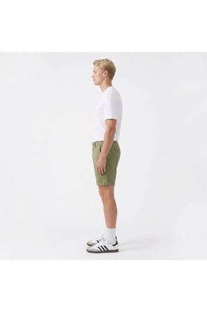 Erkek Minimalist Regular Fit Şort Günlük Kullanım chino Haki / 29