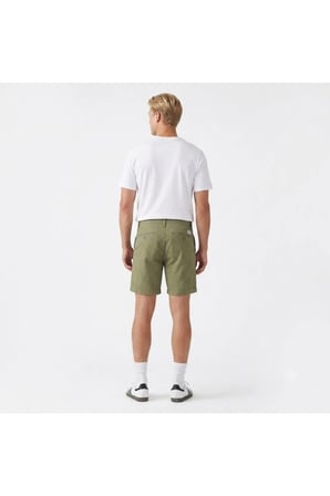 Erkek Minimalist Regular Fit Şort Günlük Kullanım chino Haki / 29