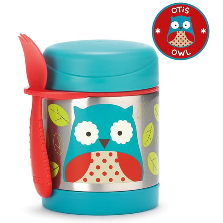 Zoo Paslanmaz Çelik Termos 325 ml Baykuş
