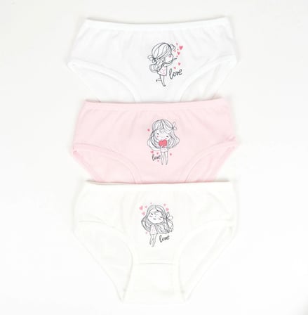 Kız 3lü Slip K128666 (tek adet fiyatıdır)
