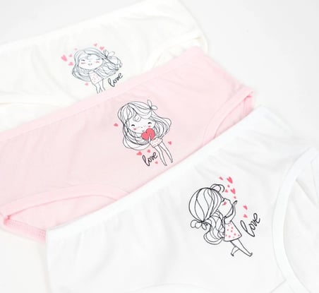 Kız 3lü Slip K128666 (tek adet fiyatıdır)