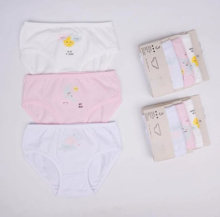 Kız 3lü Slip K128627 (tek adet fiyatıdır)