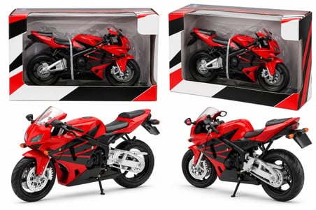 1/12 MTR 2006 Honda CBR600R 2006 Kırmızı (adet fiyatıdır)