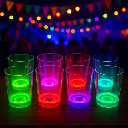 Neon Sarı Bardak 8.5 X 10.5 Cm