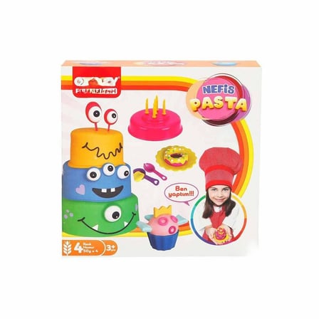 Nefis Pasta Oyun Hamur Seti 200 g 17 Parça