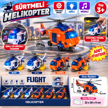 MG-D700-06 SÜRTMELİ IŞIKLI VE MÜZİKLİ ARAÇ (adet fiyatıdır)