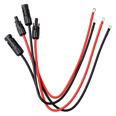 PM-29934 40mm Pirinç Başlıklı Solar Rezistans - MC4 Konnektörlü Pabuçlu Tam Set