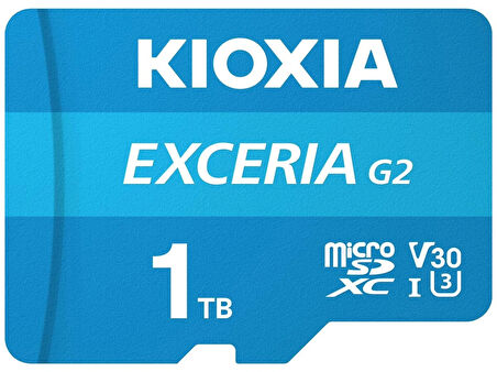 Kıoxıa LMEX2L001TG2 Exceria G2 1 Tb Micro Sd V30 4K