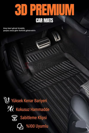CHERY OMODA 5 İLE UYUMLU 3D PASPAS 2022 2023 2024 2025