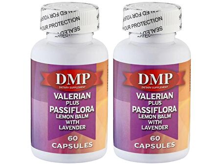 Dmp Valerian Plus 2x60 Kapsül Passiflora Lemon Balm Lavender 