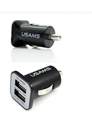 Usb Girişli Araç Çakmağından Şarj Soketi