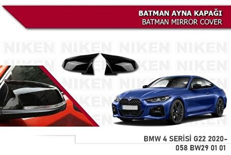 Bmw 4 serisi G22 Yarasa Ayna Kapağı 2020 sonrası modeller Niken