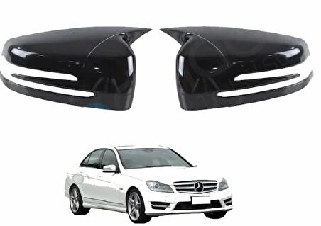 Mercedes C serisi w204 Yarasa Ayna Kapağı 2007-2013 arası modeller