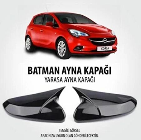 Opel Corsa E Yarasa Ayna Kapağı 2014-2019 arası modeller
