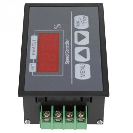 DC 6-60V 12V 24V 36V 48V 30A PWM Motor Hız Kontrol Cihazı ile Start Stop Anahtarı