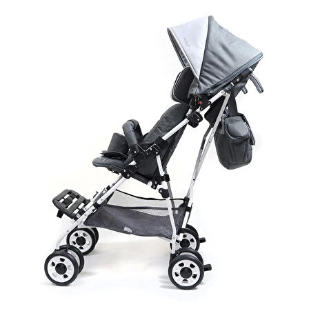 Mywam Pegaz Engelli Çocuk Puseti | Ayarlanabilir Sırtlık ve Oturma Derinliği, Katlanabilir Hafif Tasarım, Aksesuar Desteği Puseti