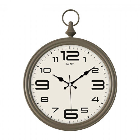 Dekoratif Duvar Saati Capucino Renk 29 CM