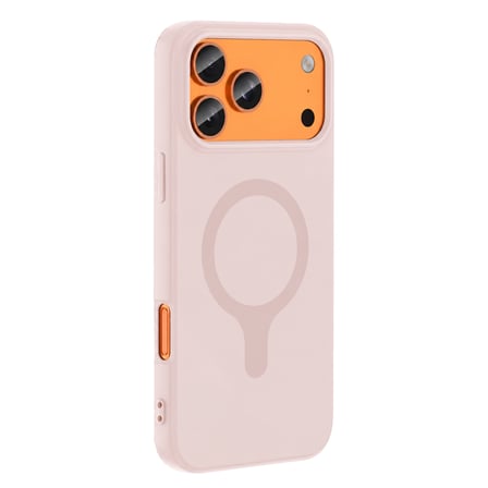Joko Apple iPhone 18 Pro/17 Pro Z Silikon Magsafe Kapak - Pembe