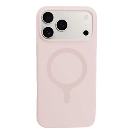 Joko Apple iPhone 18 Pro/17 Pro Z Silikon Magsafe Kapak - Pembe