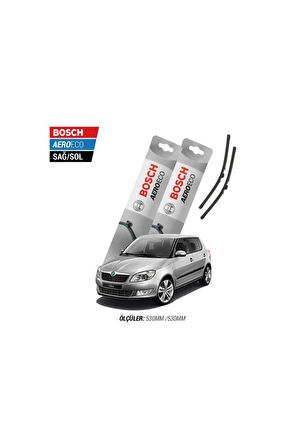 Skoda Fabia 2008 Model Bosch Aeroeco Muz Silecek Takımı