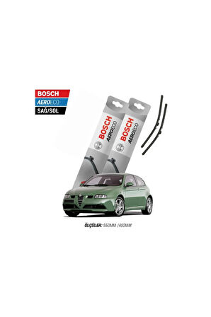 Alfa Romeo 147 2009 Model Bosch Aeroeco Muz Silecek Takımı
