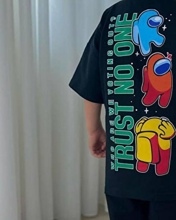 Cg Kids Among Us Erkek Çocuk Şortlu Alt Üst Takım