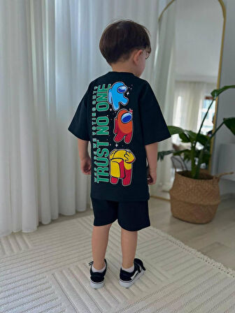Cg Kids Among Us Erkek Çocuk Şortlu Alt Üst Takım
