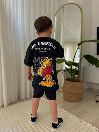 Cg Kids Garfield Erkek Çocuk Şortlu Alt Üst Takım