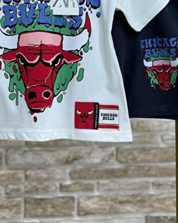 Cg Kids Chicago Bulls Erkek Çocuk Şortlu Alt Üst Takım