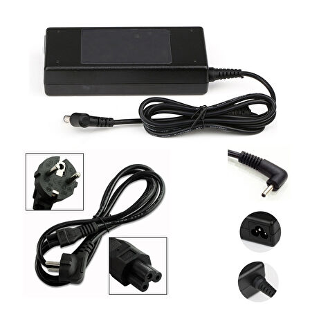 Acer Aspire A315-34-C4LS, A315-34-C67Y, A315-34-C7LB Uyumlu Adaptör 19v 2.37a 45w Şarj Aleti Şarj Cihazı