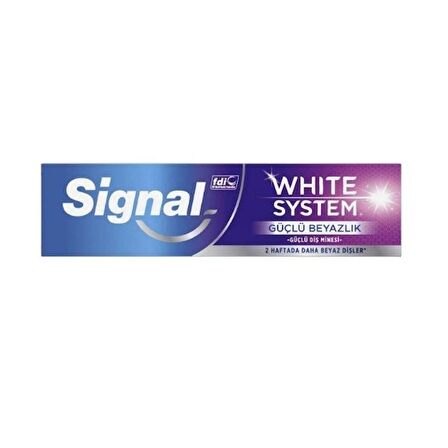 Signal Diş Macunu White System Güçlü Beyazlı 75 ml