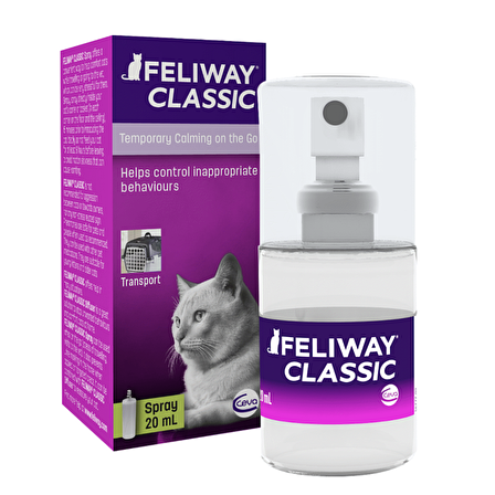 FELIWAY Classic Sprey Kediler için Sakinleştirici Sprey 20 ml