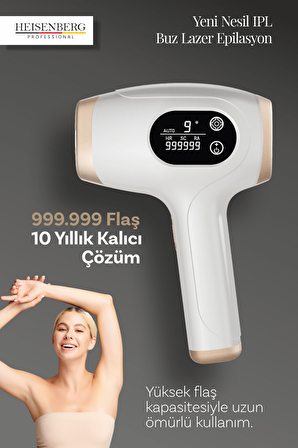  Lazer Epilasyon Tüy Alma Cihazı Otomatik Yüz Vücut Hassas Bölge 999.999 Atım