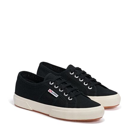 Superga SİYAH Kadın Keten Ayakkabı 2750-COTU CLASSIC  X01016  S000010  /  BLACK