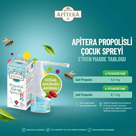 Apitera Propolisli Çocuk Spreyi 20 ml